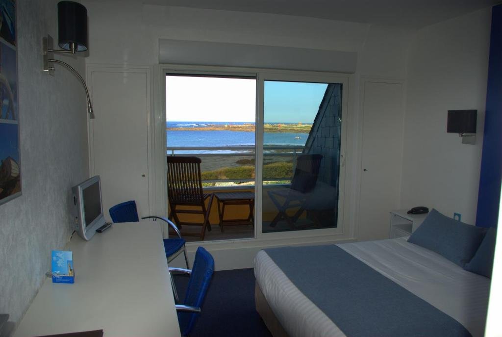 Standard double chambre avec balcon et Vue mer Le Sterenn