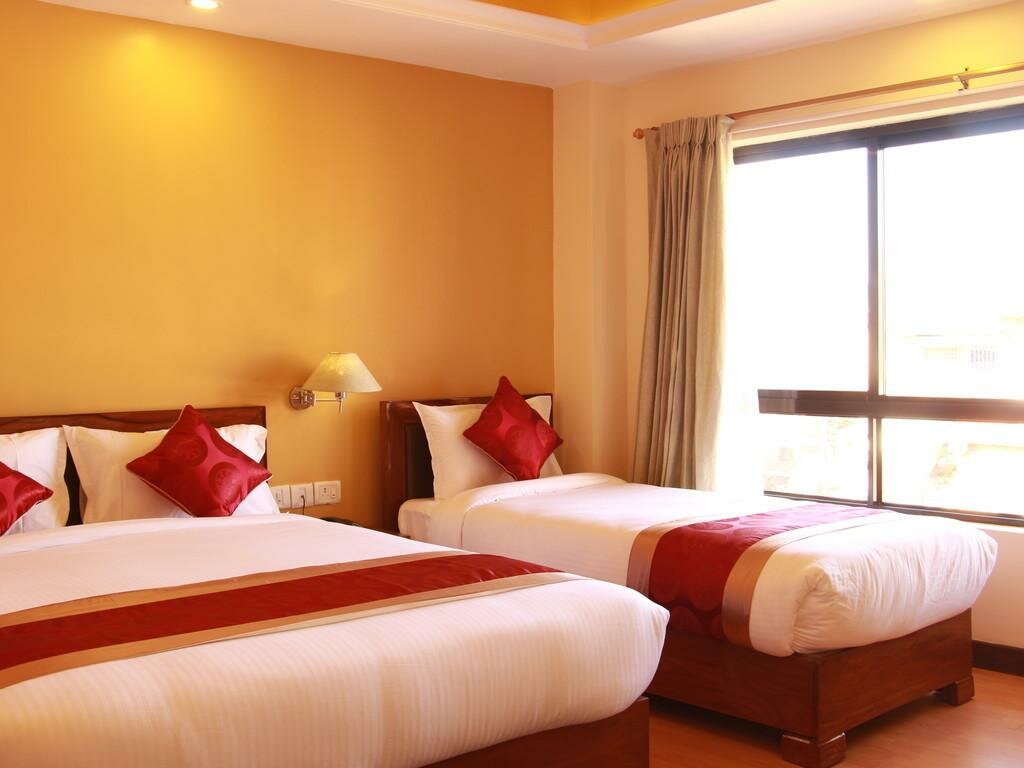 Standard famille chambre avec balcon DOM Himalaya Hotel