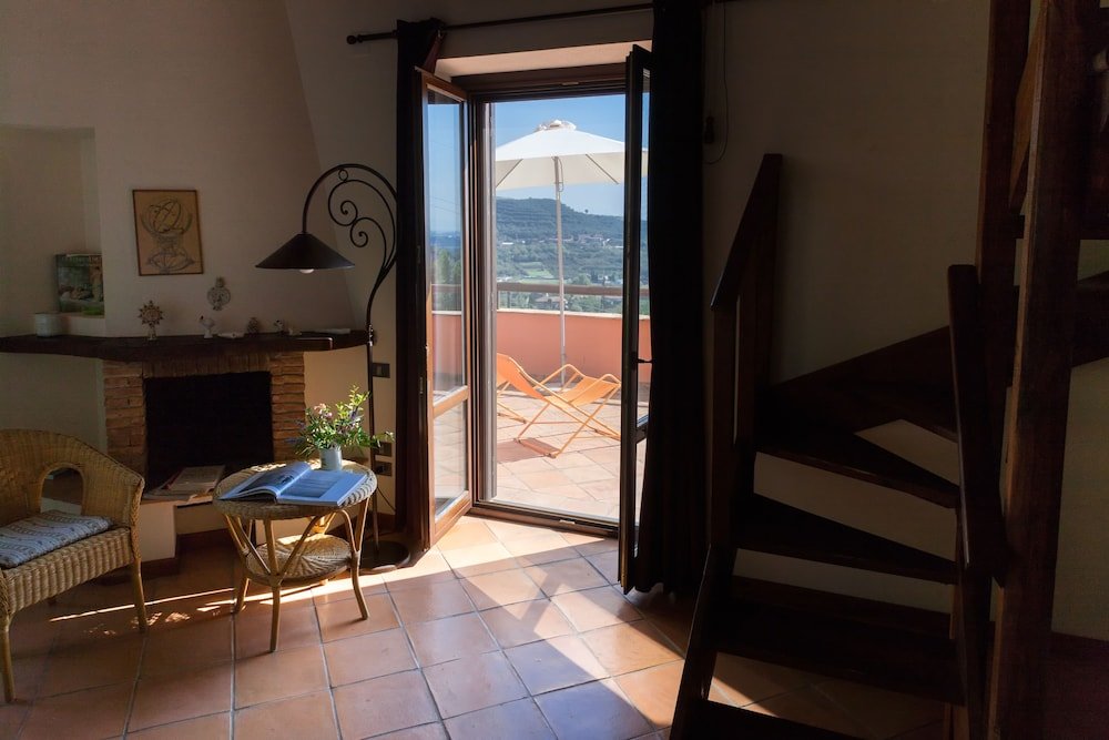 Standard double chambre avec balcon et Vue jardin La Vecchia Quercia