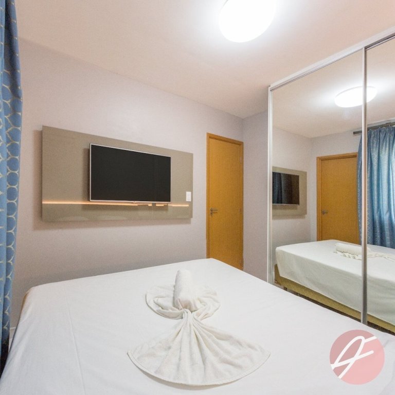 Апартаменты Comfort Palm Village Acqua - Apartamento Premium - Em frente à piscina - Porto de Galinhas