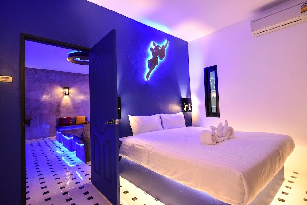 Camera quadrupla familiare Standard 2 camere Bed Villa Resort Chaing Rai