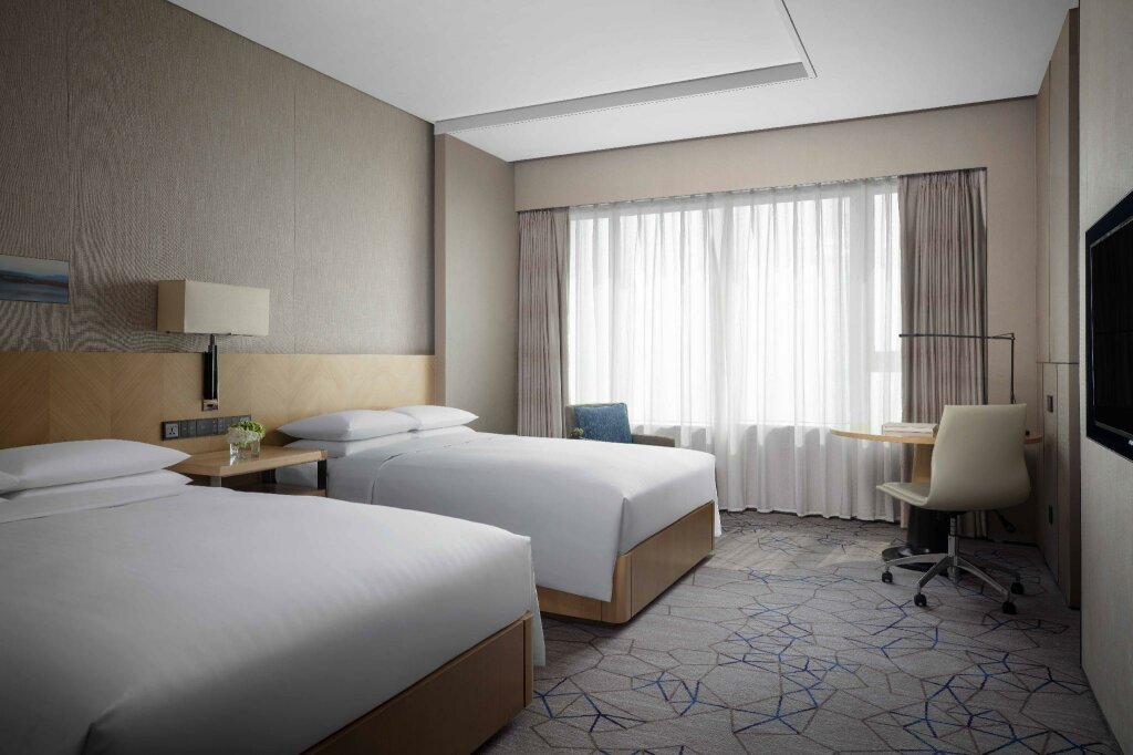 Standard Doppel Zimmer mit Stadtblick Xiamen Marriott Hotel Haicang
