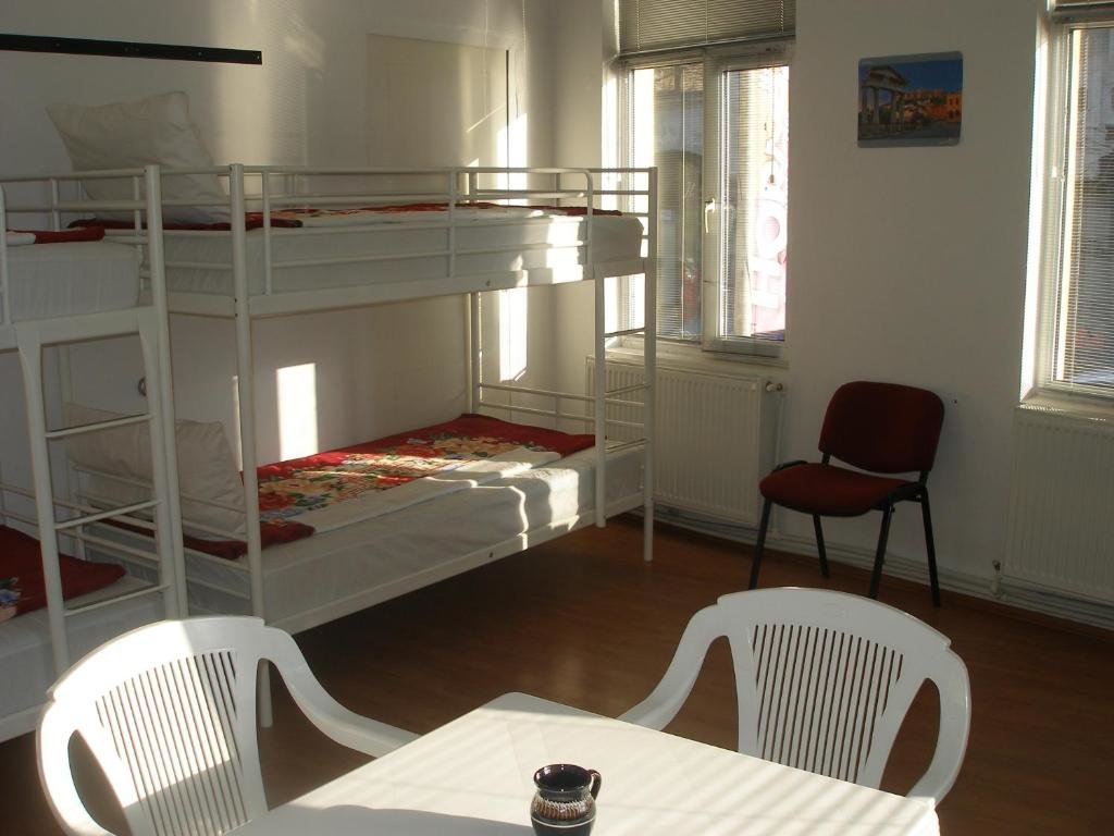 Bett im Wohnheim Kretan Hostel