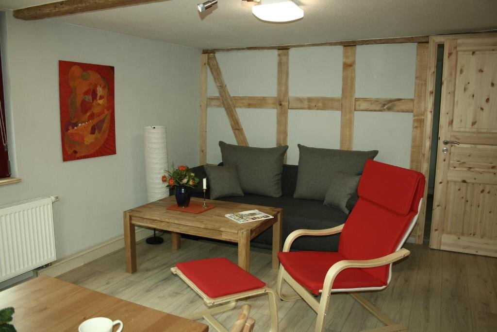 Апартаменты c 1 комнатой Café Landart im Thüringer Finistère