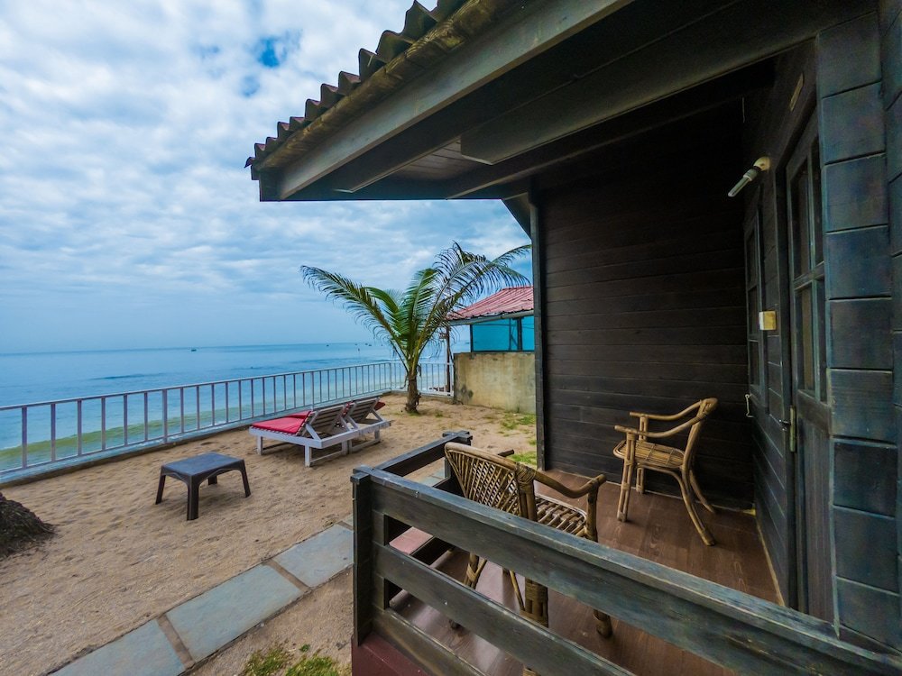 Hütte mit Meerblick Vista Praia Beachfront Cottages