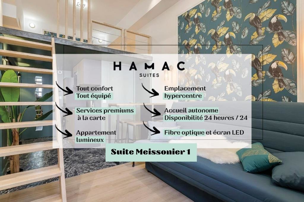 Studio Hamac Suites - Meissonnier 1 - 4 people