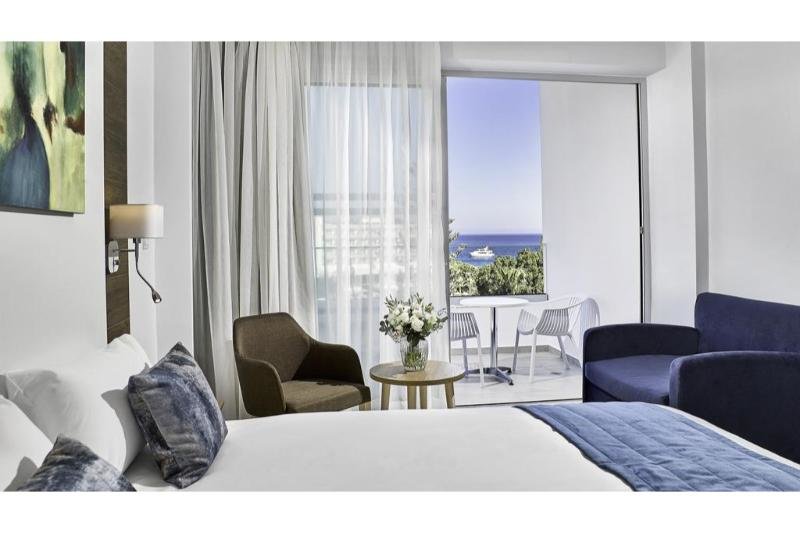 Camera singola Standard con parziale vista mare Gaia Sun N Blue Hotel