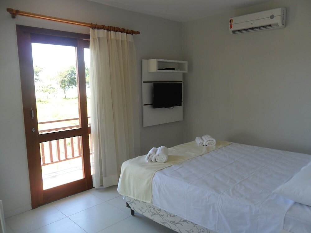 Standard Zimmer mit Balkon und am Strand BoraBora Casa de Temporada