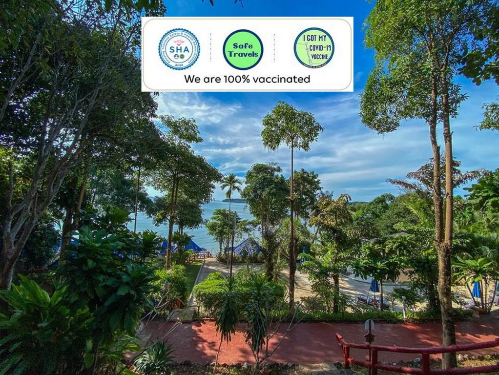 Бунгало с видом на сад Koh Mak Buri Hut Natural Resort