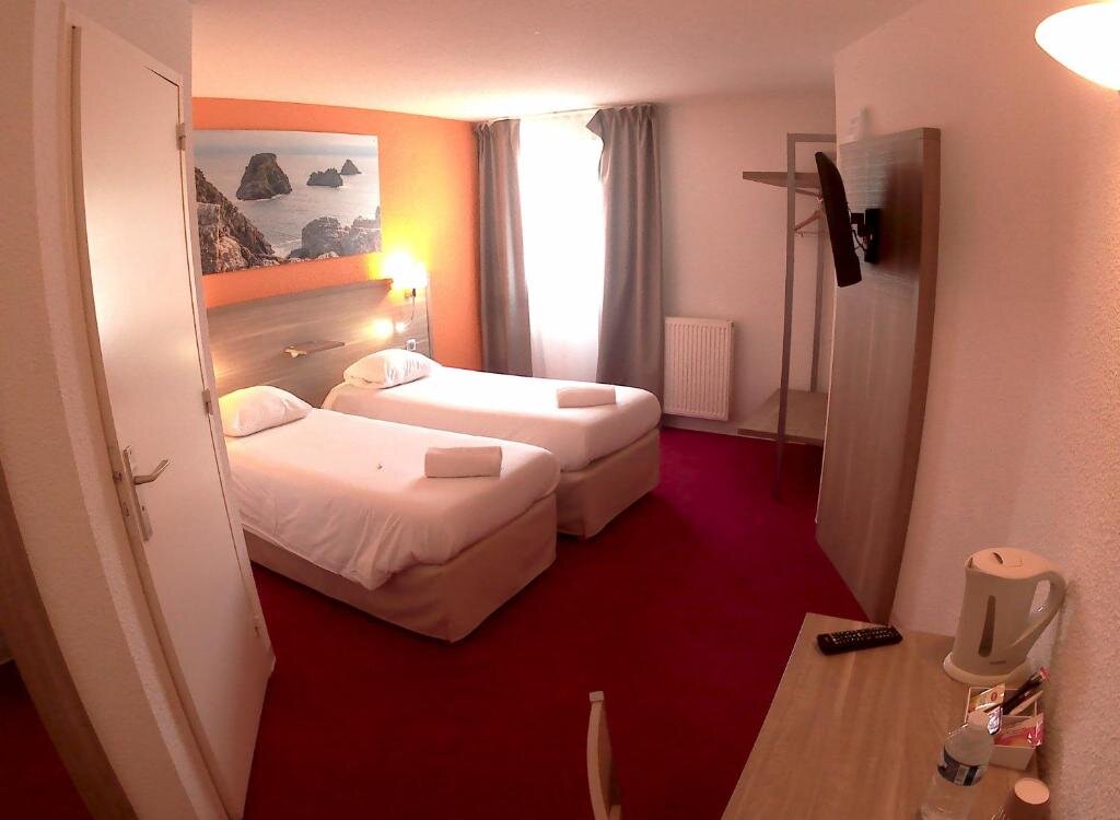 Standard Doppel Zimmer mit eingeschränktem Meerblick Couett' Hôtel Brest