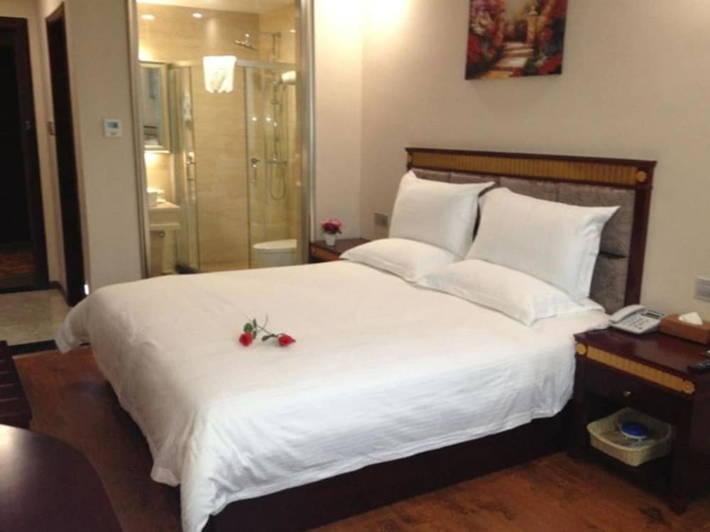 Standard chambre GreenTree Inn Meizhou Meijiang District Wanda Plaza Hotel