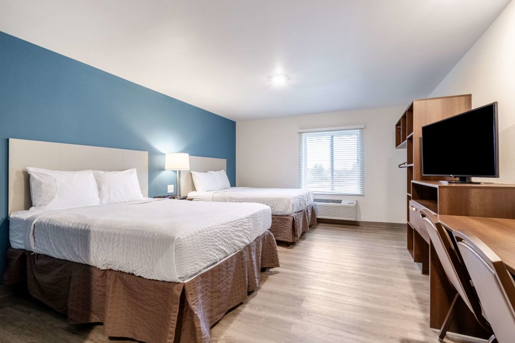 Standard quadruple chambre WoodSpring Suites Indianapolis Castleton