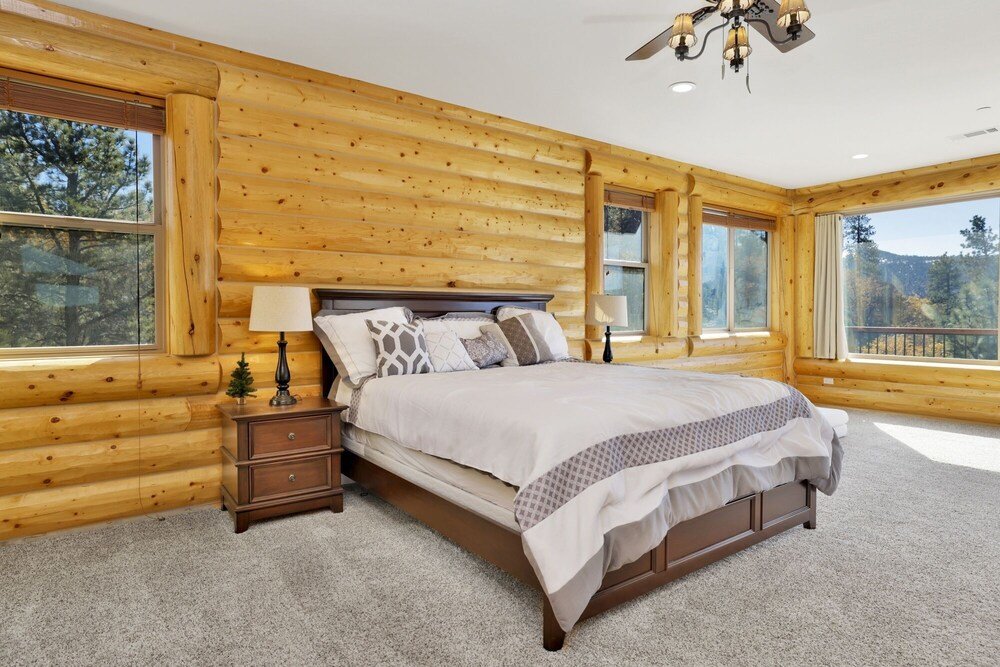 Standard Zimmer 2206-golden Oak Log Cabin 7 Bedroom Home by RedAwning
