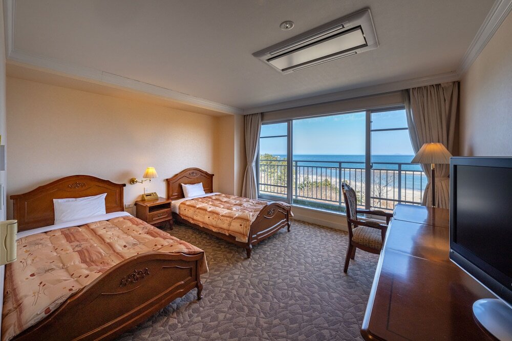 Standard Double room with ocean view Villa Kunisaki