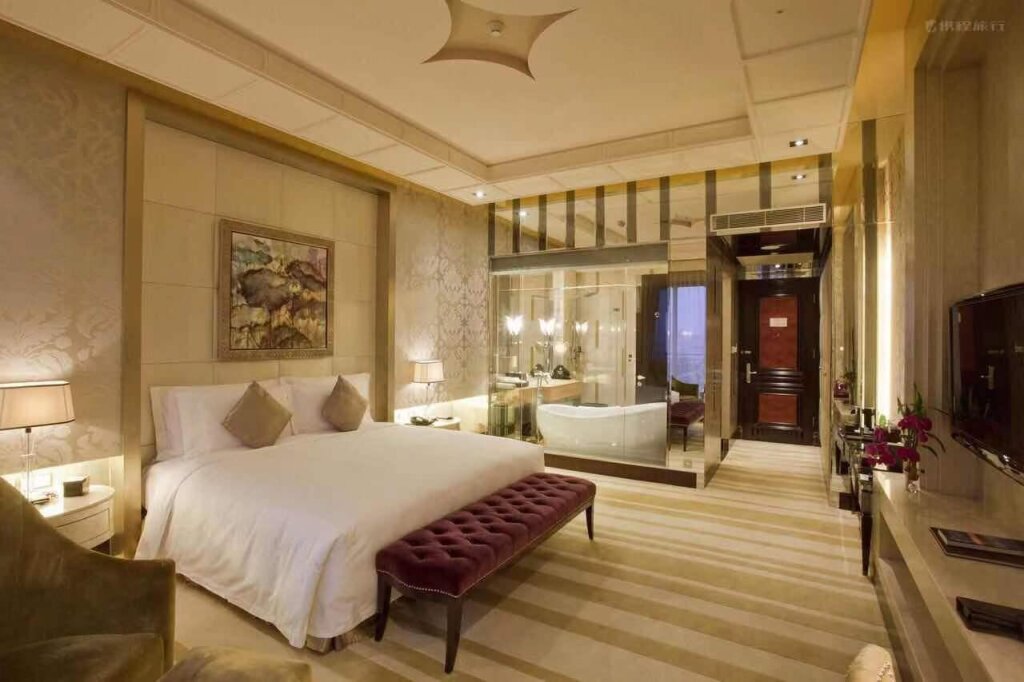 Standard Doppel Zimmer mit Balkon und mit Gartenblick Chateau Star River Pudong Shanghai