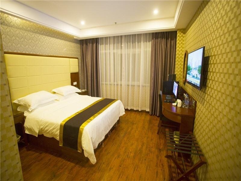 Двухместный номер Standard GreenTree Inn Anhui Fuyang Yijing International North Door Busniess Hotel