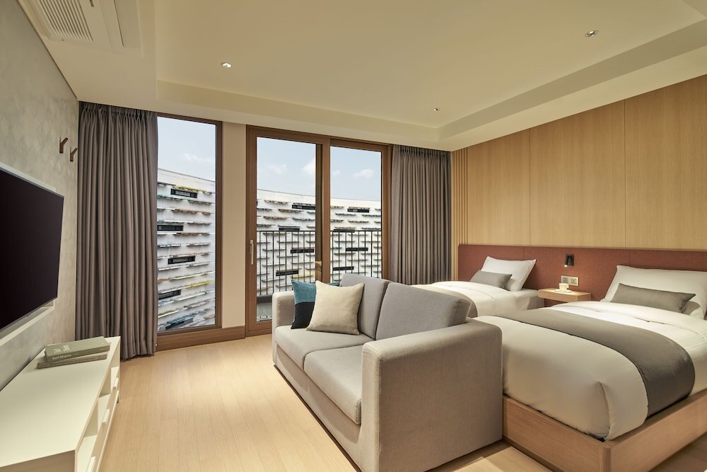 Семейный номер Standard с 2 комнатами с балконом Lotte Buyeo Resort