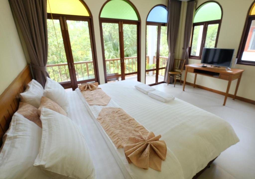 Deluxe Doppel Zimmer mit Gartenblick Baan Imm Sook Resort