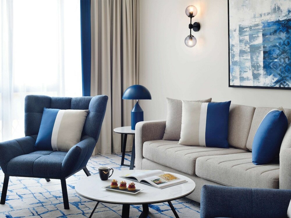 Suite doppia Deluxe Mövenpick Hotel & Apartments Dubai
