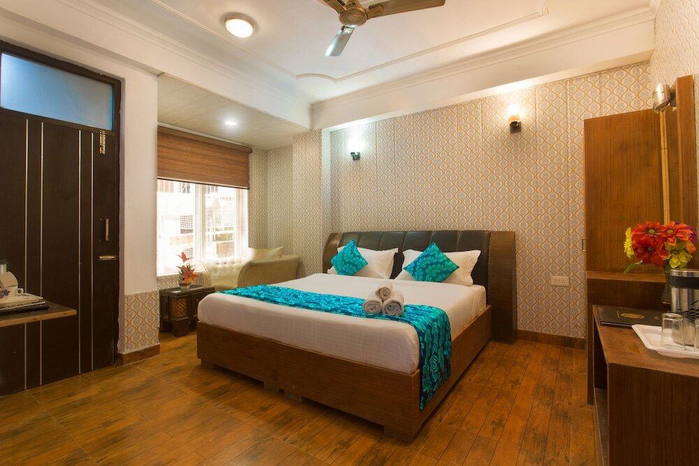 Habitación doble De lujo con balcón Hotel Shivani International