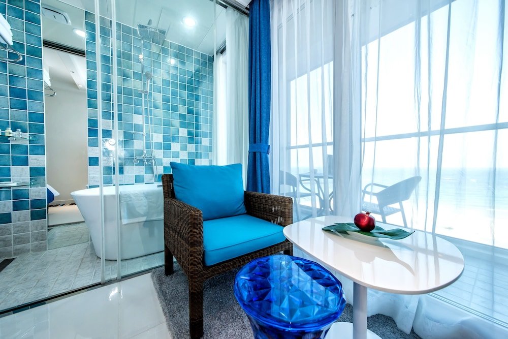 Standard Doppel Zimmer mit Meerblick Aimi Jeju Beach Hotel