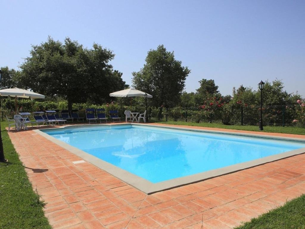 Villa Tenuta Angelici Winery Casa Contea with pool and panoramic pool Cortona