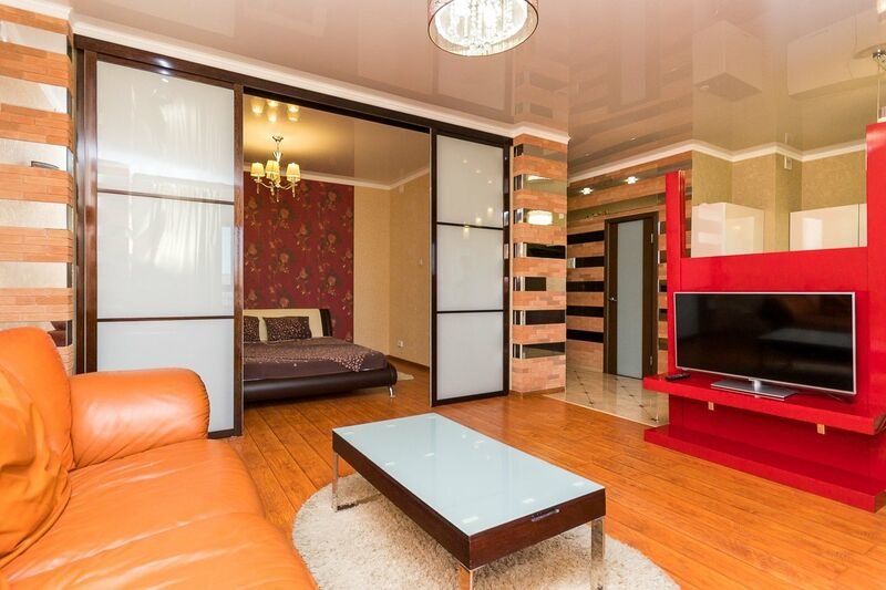 Cama en dormitorio compartido 2 dormitorios Apartments MyHotel on the street Vorovskogo, d. 62