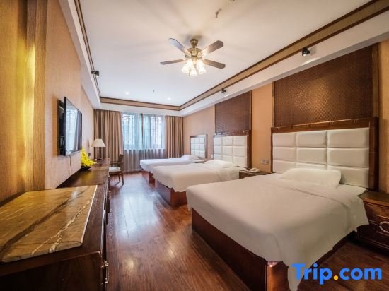 Standard Dreier Zimmer Panda Hotel Dujiangyan Baiguo Lane Branch
