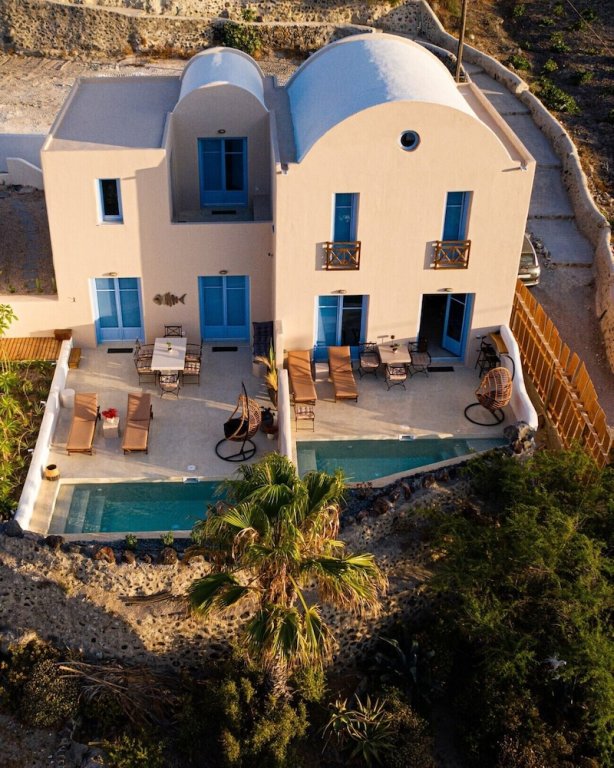 Вилла Luxury Pink Freud Villas Santorini