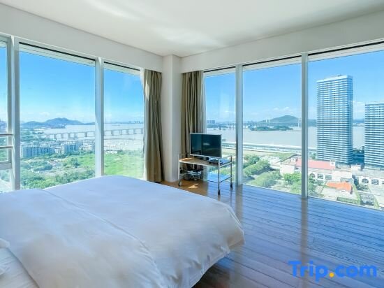 Suite 3 habitaciones con vista al mar Guangzhou Nansha Pearl River Delta World Trade Center Tower