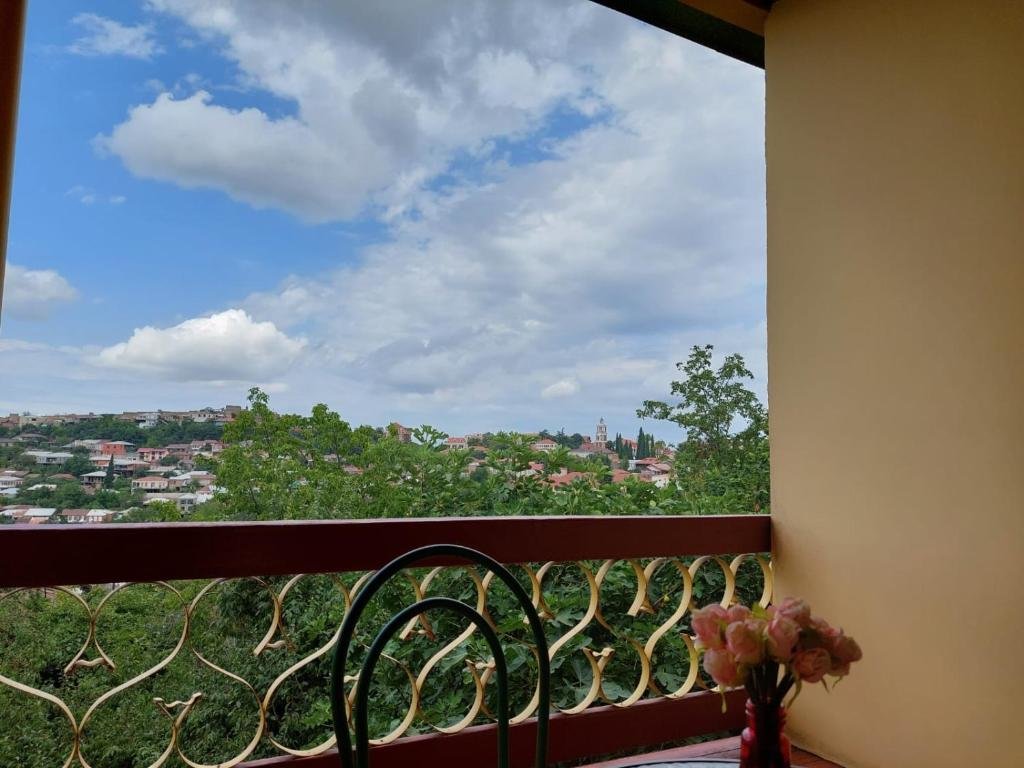 Habitación doble Estándar con balcón Guesthouse ''Door'' in Sighnaghi
