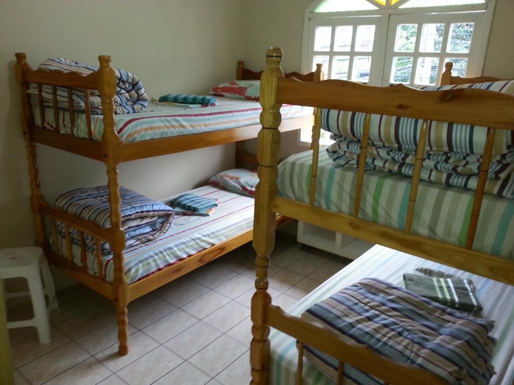 Кровать в общем номере Way Up Hostel