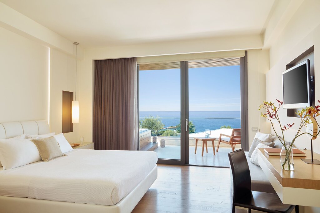 Superior Zimmer mit Meerblick Cavo Olympo Luxury Hotel & Spa