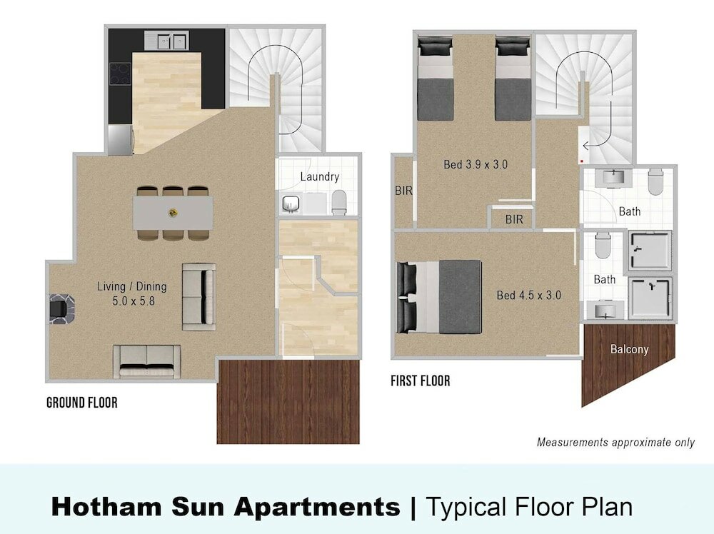 Chalet familiar 2 dormitorios Hotham Sun Apartments