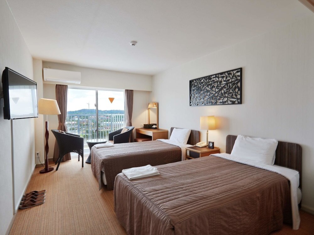 Standard Double room with balcony Resort Hotel Buena Vista Nakijin