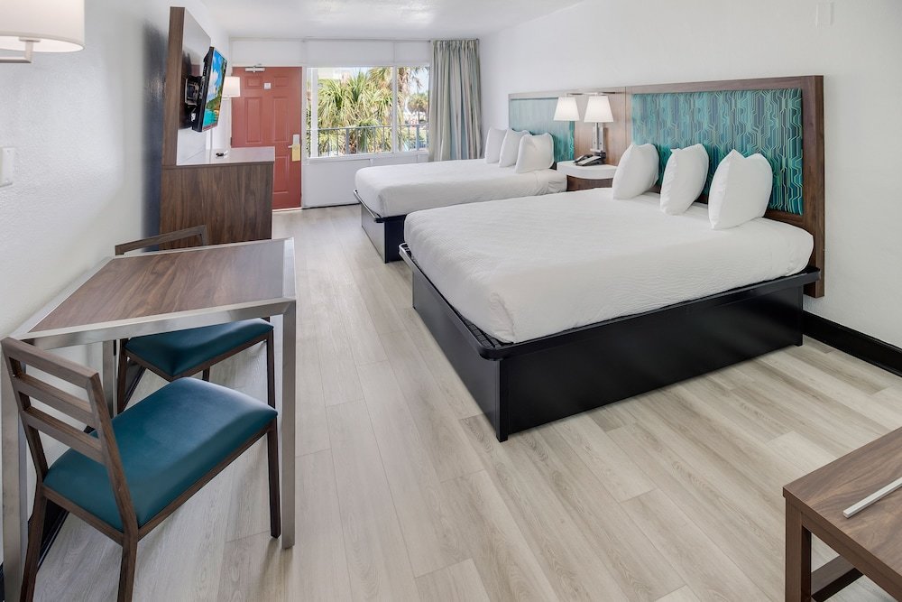Standard quadruple chambre Vue sur l'océan Blu Atlantic Hotel & Suites