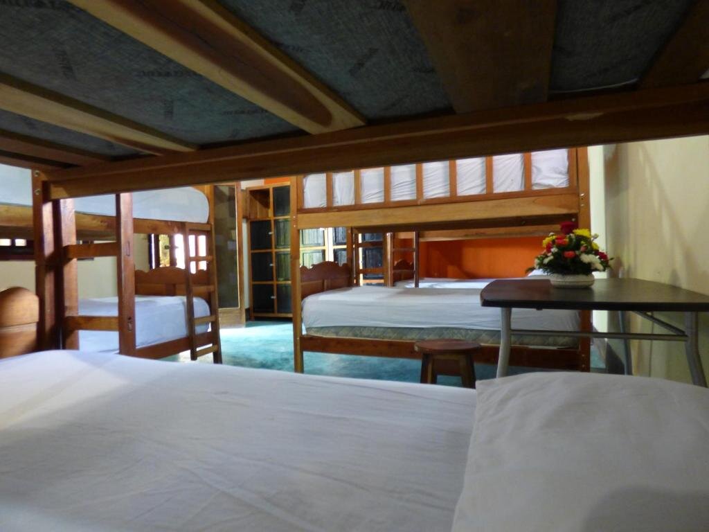 Кровать в общем номере (мужской номер) Cabañas Zoh Laguna Calakmul