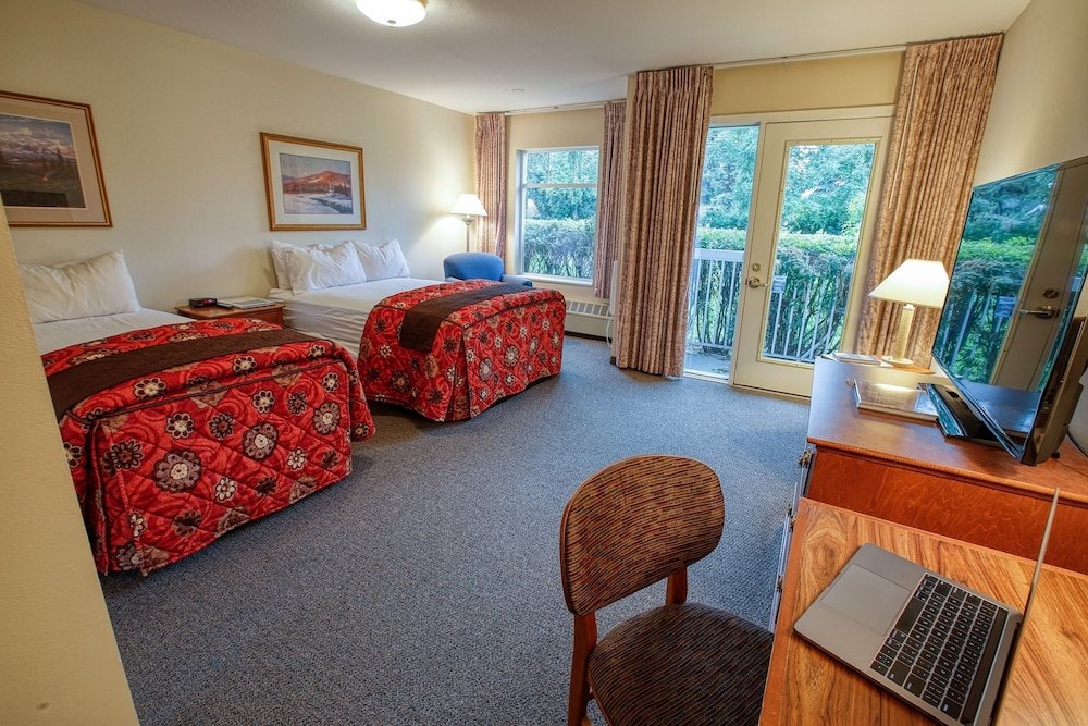 Standard double chambre avec balcon Bear Lodge