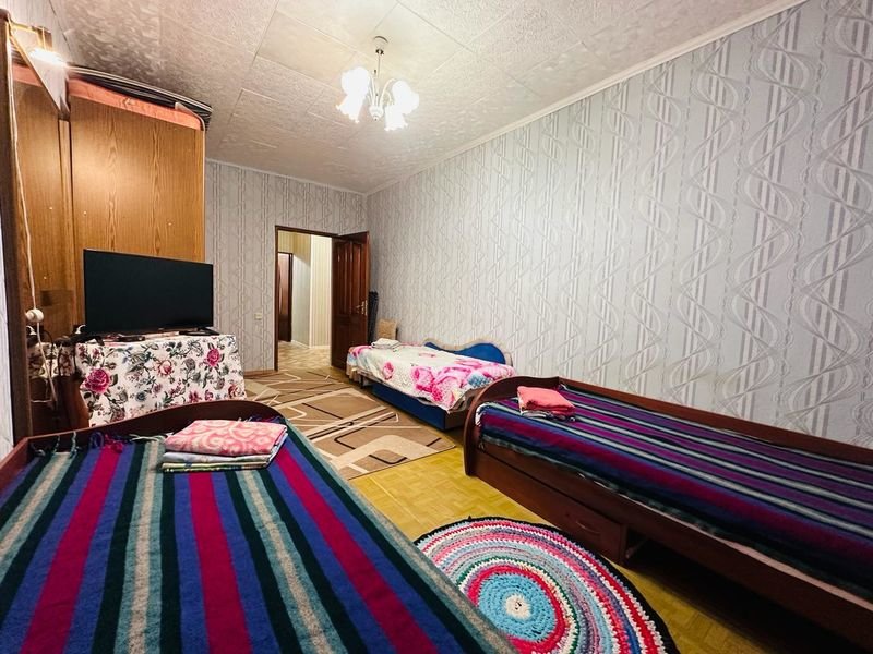 Кровать в общем номере Region89 on str. Taezhnaya, bld. 11 A