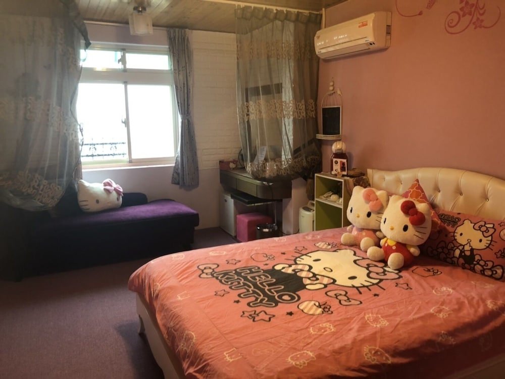 Deluxe double chambre Qiao Yuan Bed and Breakfast