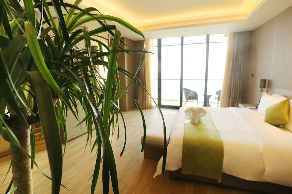 Camera Standard con balcone e con vista mare Qingdao Mangrove Tree Resort World