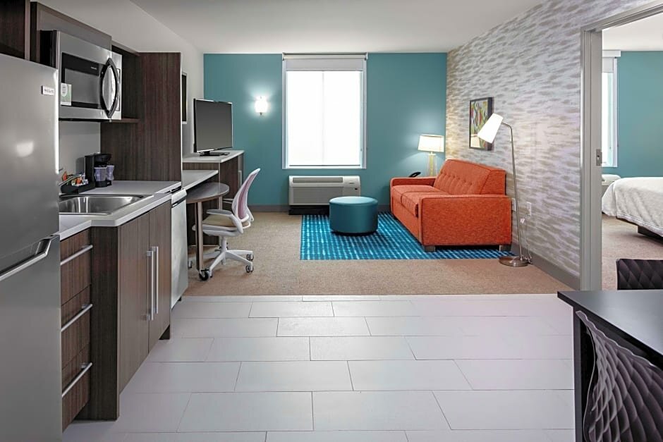 Двухместный люкс c 1 комнатой Home2 Suites By Hilton North Charleston University Blvd