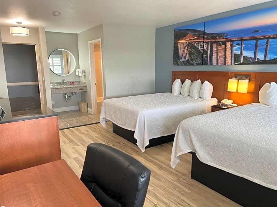 Standard Vierer Zimmer mit Meerblick Pacific Coast Roadhouse Hotel