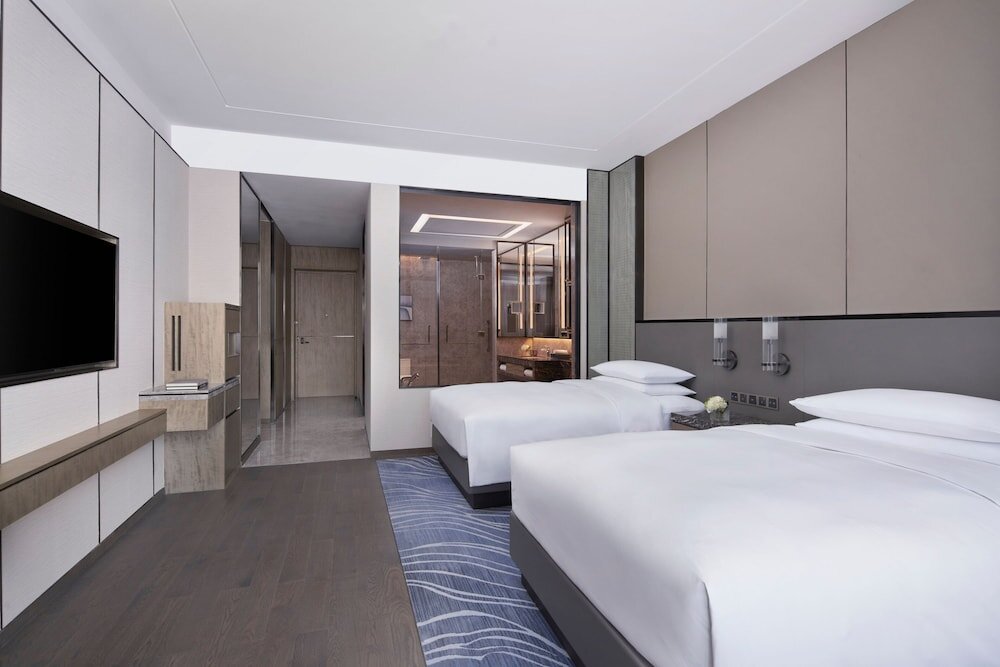 Deluxe quadruple chambre Foshan Marriott Hotel