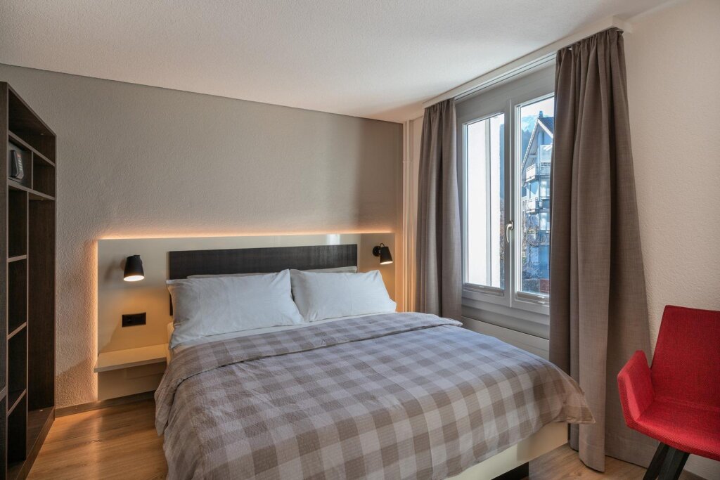 Economy Double room Hotel Derby Interlaken - Action & Relax Hub