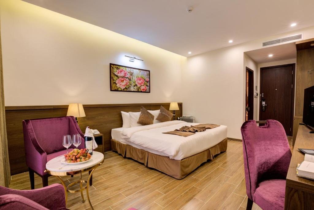 Deluxe Double room with mountain view Heaven Gate Hotel O Quy Ho