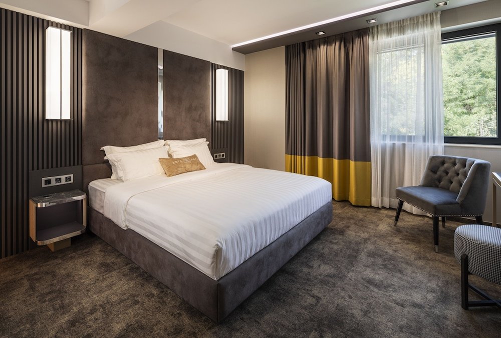 Двухместный номер Deluxe ESTE PARK HOTEL -- part of Urban Chic Luxury Design Hotels - Parking & Compliments - next to Shopping & Dining Mall Plovdiv
