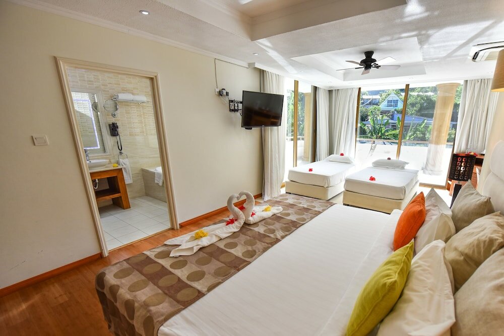 Standard Zimmer Crown Beach Hotel Seychelles