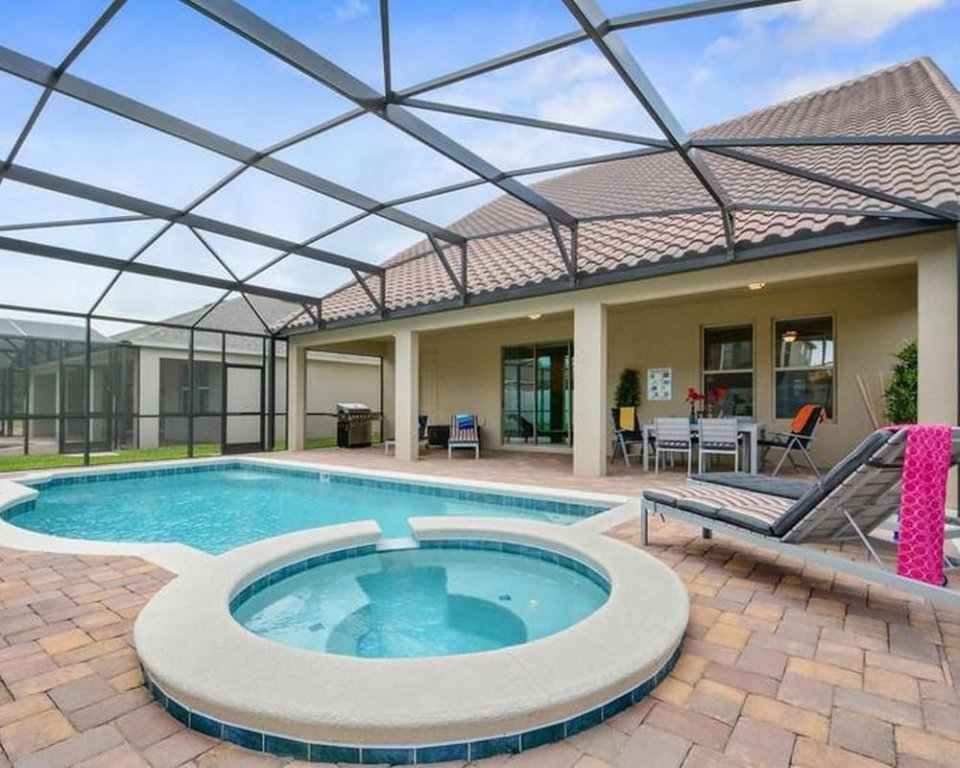 Cabaña 1339yc 5 Beds Westhaven With spa Game Room