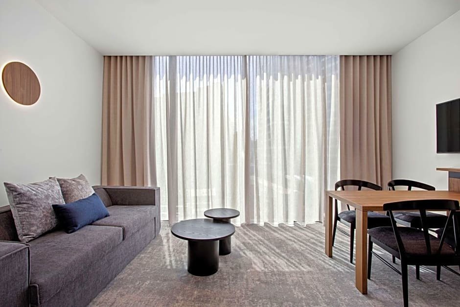 Двухместные апартаменты c 1 комнатой с видом на город Adina Apartment Hotel Melbourne Southbank